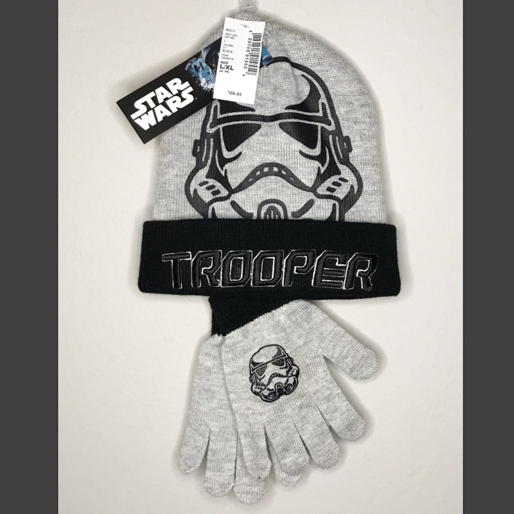 Star Wars Beanie and Gloves